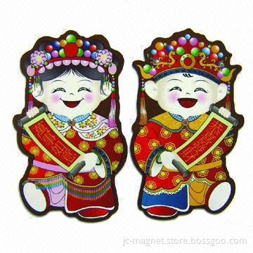 Refrigerator Magnet Stickers, Suitable for Souvenirs and Promotion, Safe for Children